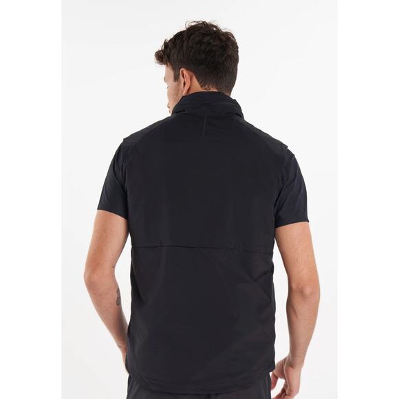 Alwrld Black Biodegradable Vest Full Zip Sleeveless Jacket XL NWOT - Picture 4 of 12